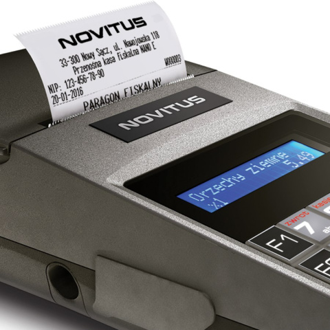 Kasa fiskalna Novitus Nano E Kasa fiskalna Novitus Nano E