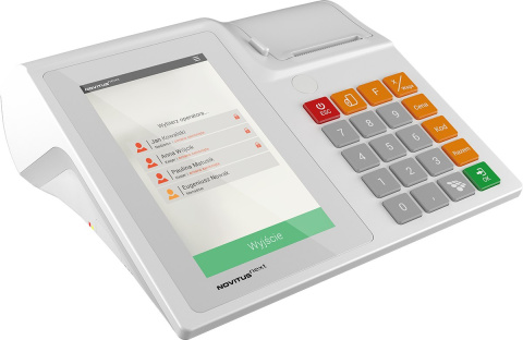 Kasa fiskalna Novitus Next ONLINE jasna Kasa fiskalna Novitus Next ONLINE jasna