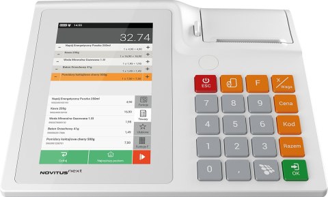 Kasa fiskalna Novitus Next ONLINE Kasa fiskalna Novitus Next ONLINE